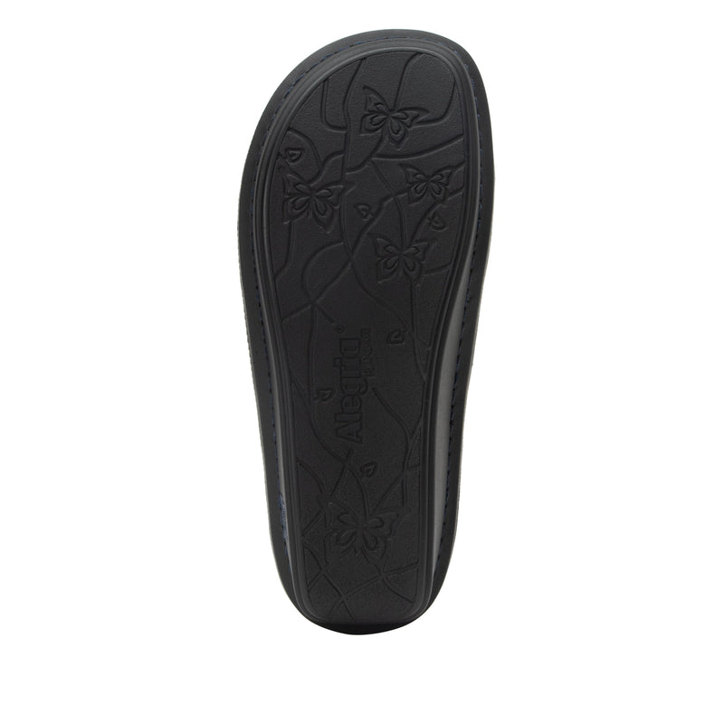 Valerie Oiled Navy Sandal | Alegria Shoes
