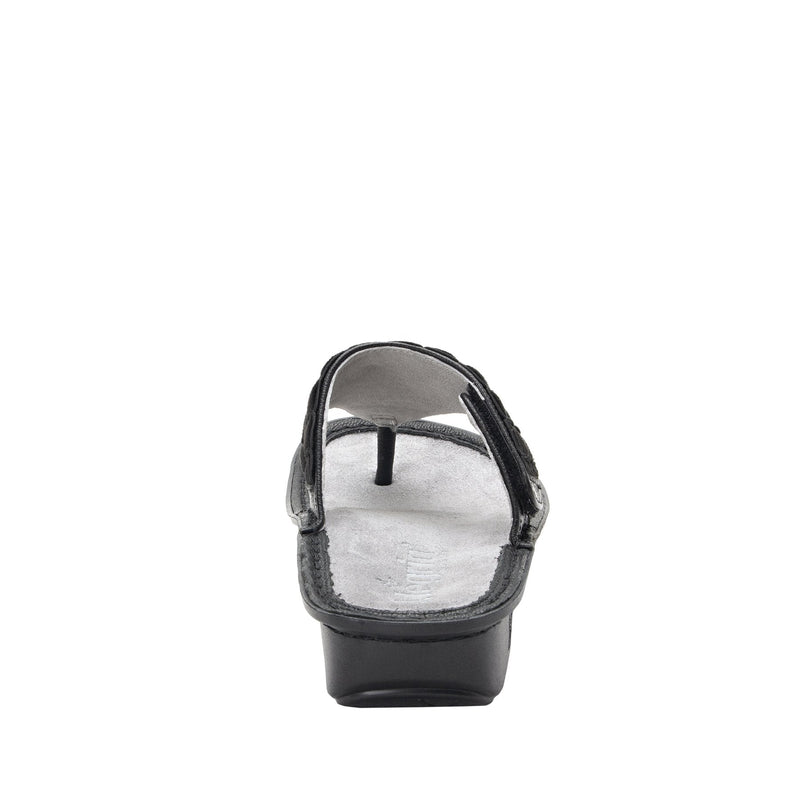 Vanessa Black Upgrade Sandal | Alegria Shoes