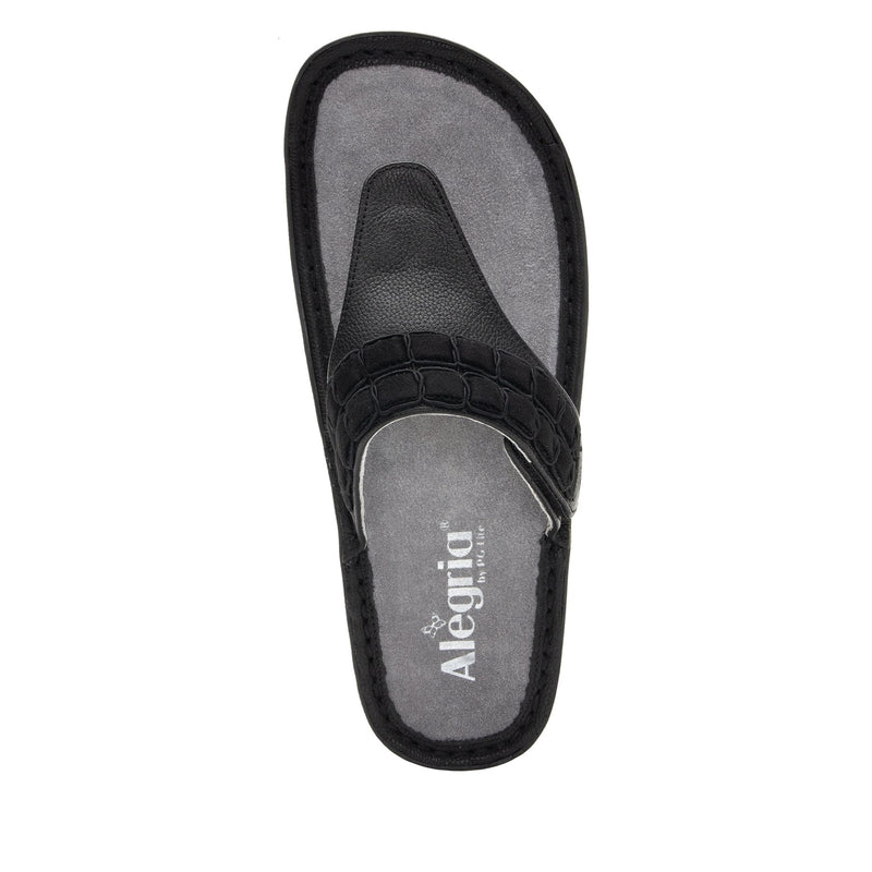 Vanessa Black Upgrade Sandal | Alegria Shoes