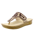 Vanessa Mandala Natural Sandal | Alegria Shoes