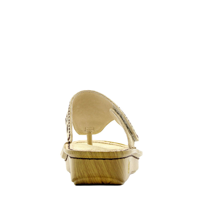 Vanessa Mandala Natural Sandal | Alegria Shoes