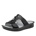 Vanna Black Sandal | Alegria Shoes
