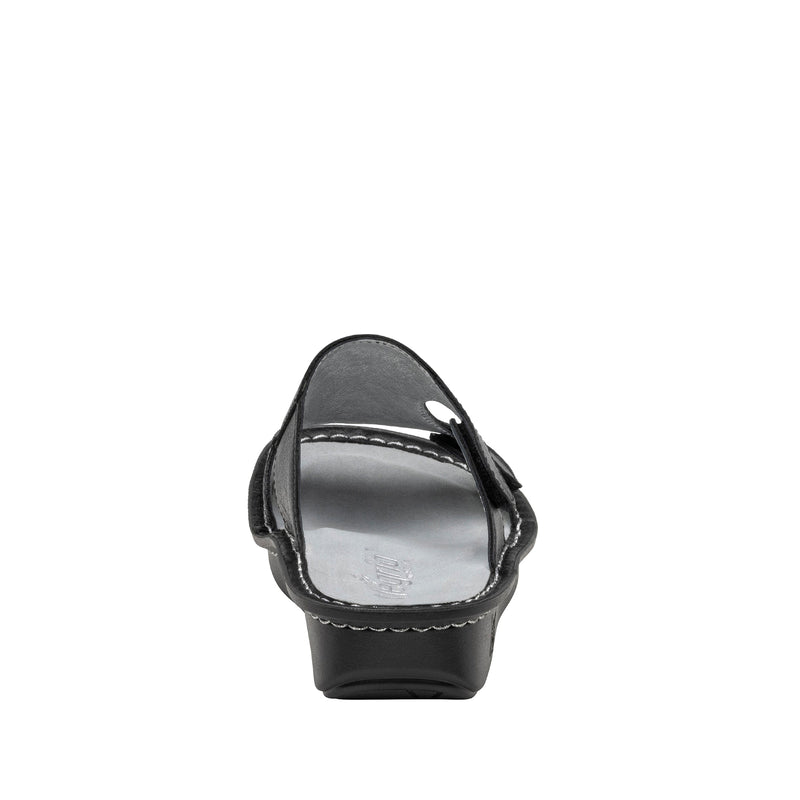 Vanna Black Sandal | Alegria Shoes