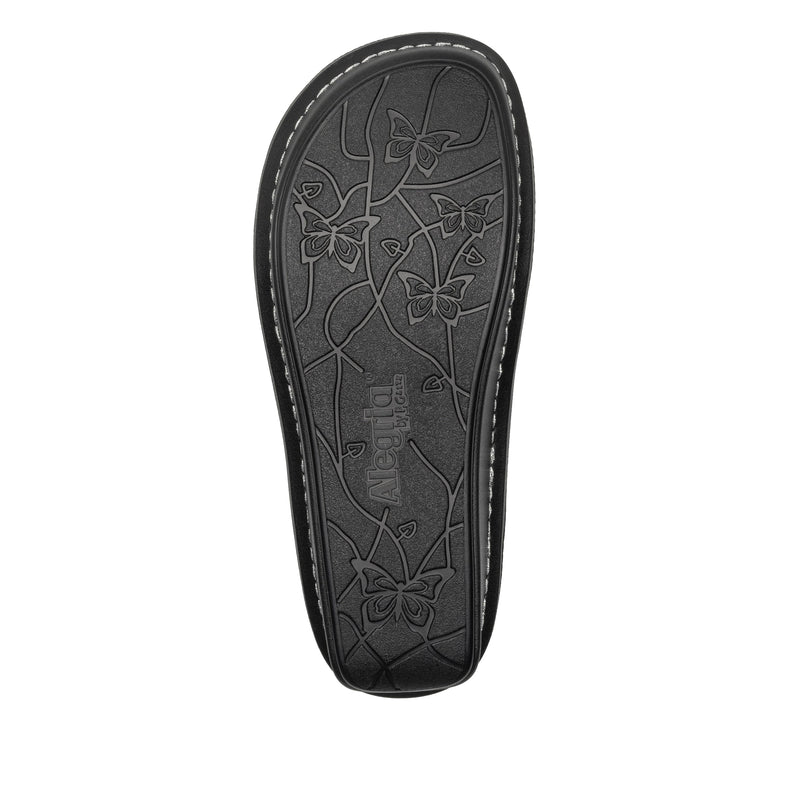 Vanna Black Sandal | Alegria Shoes