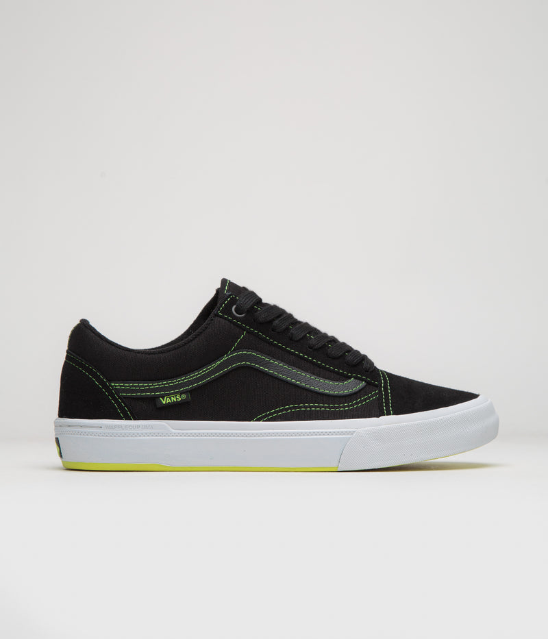 Vans BMX Old Skool Shoes in Black and Neon Yellow