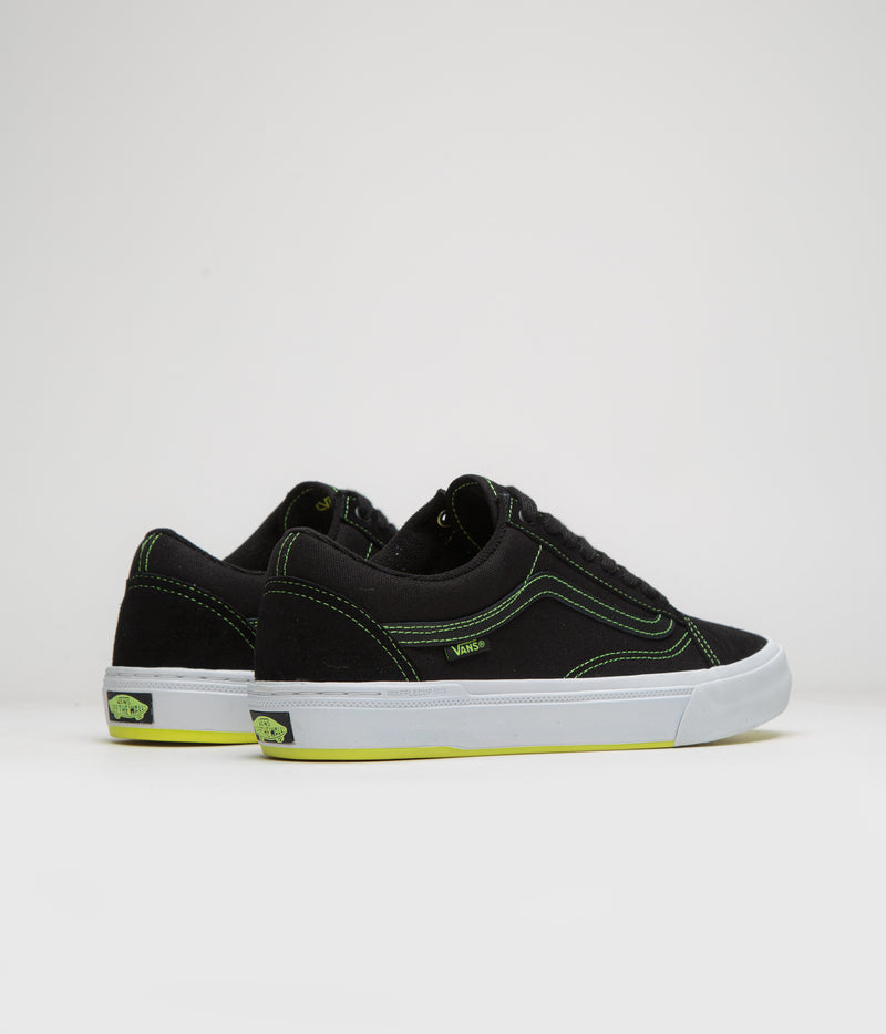 Vans BMX Old Skool Shoes in Black and Neon Yellow