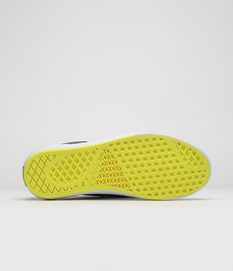 Vans BMX Old Skool Shoes in Black and Neon Yellow