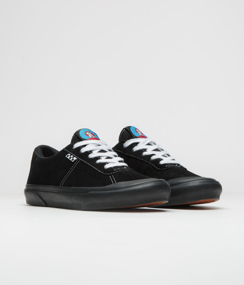Vans Skate Agah VCU Shoes in Black and Black