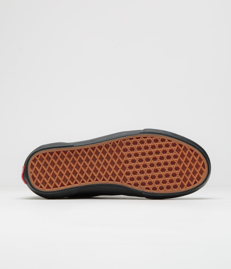 Vans Skate Agah VCU Shoes in Black and Black