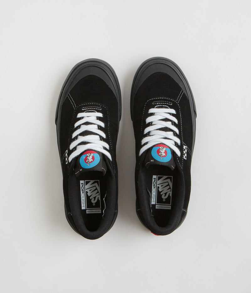 Vans Skate Agah VCU Shoes in Black and Black