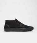 Vans Skate Authentic Mid Shoes in Blackout