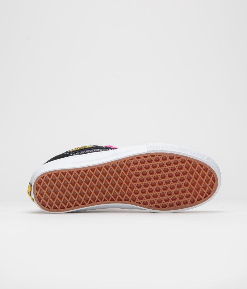 Vans Skate Half Cab Shoes in Black and Purple