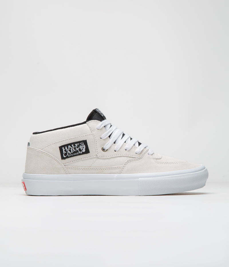 Vans Skate Half Cab Shoes in Blanc De Blanc