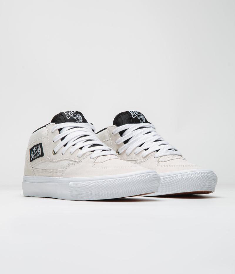 Vans Skate Half Cab Shoes in Blanc De Blanc
