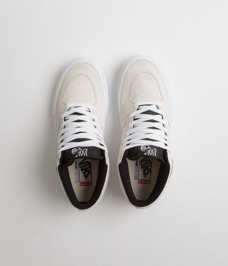 Vans Skate Half Cab Shoes in Blanc De Blanc