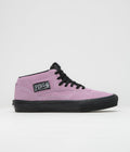 Vans Skate Half Cab Shoes in Lavender Fog and Black