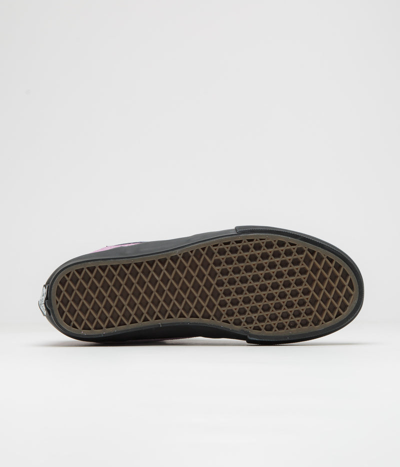 Vans Skate Half Cab Shoes in Lavender Fog and Black
