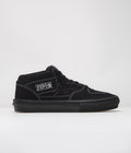 Vans Skate Half Cab Shoes in Web Dark Grey and Black
