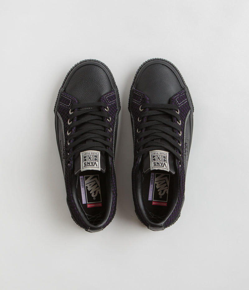Vans Skate Lampin Shoes in (Pass Port) Black