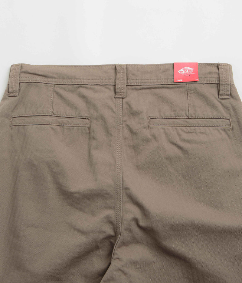Vans Skate Loose Pleated Pants in Walnut