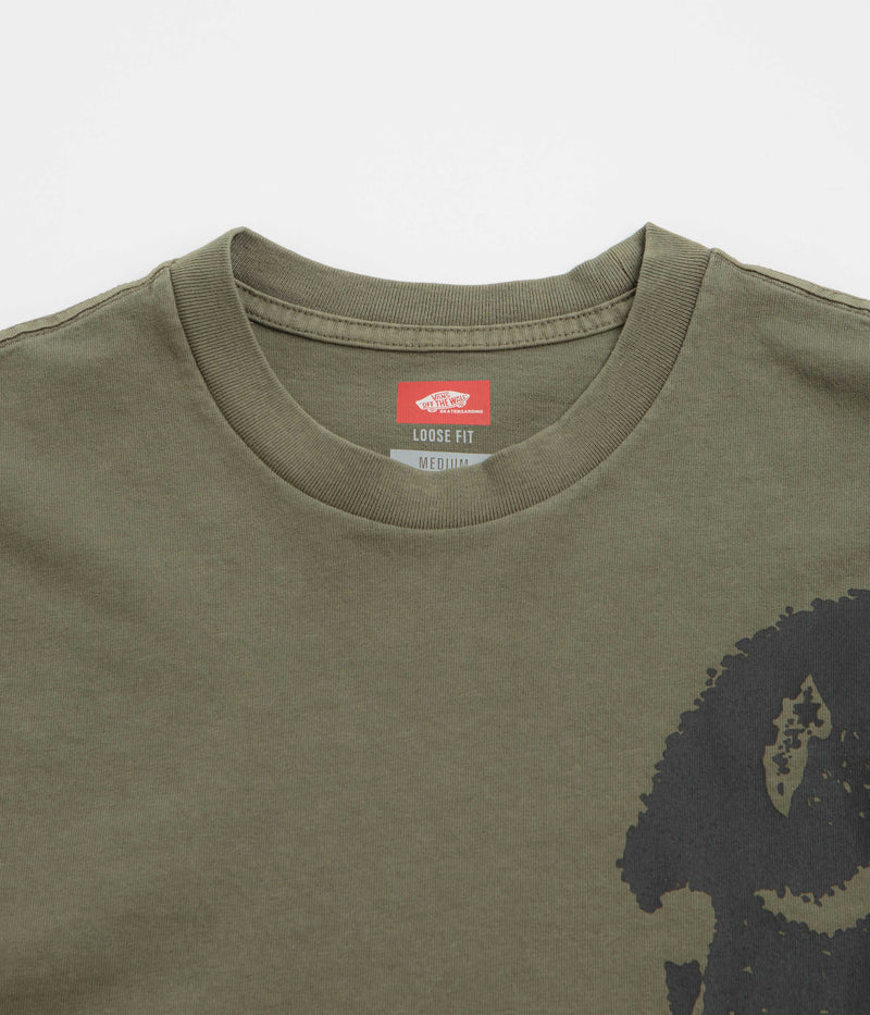 Vans Skate Mike G Skull T-Shirt in Grape Leaf