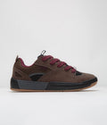 Vans Skate Mixxa Shoes in Brown and Black