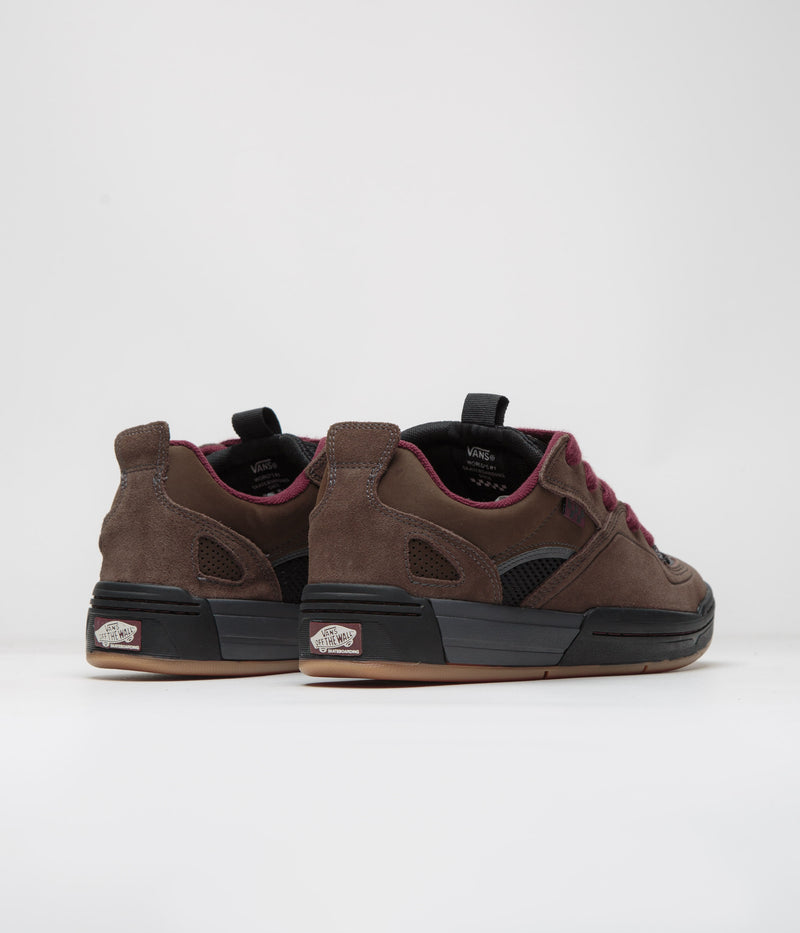 Vans Skate Mixxa Shoes in Brown and Black