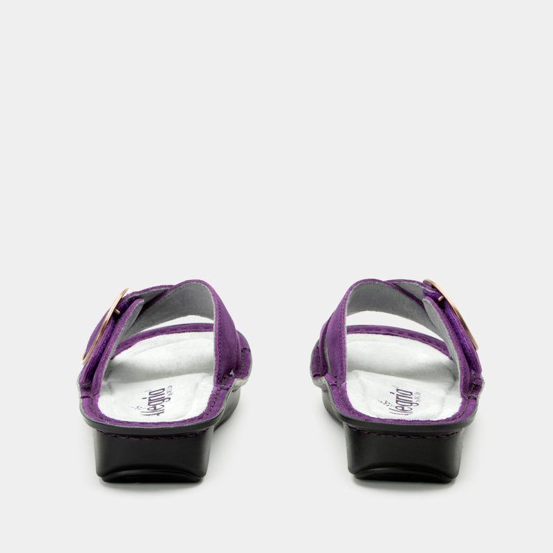 Vanya Deep Amethyst Sandal | Alegria Shoes