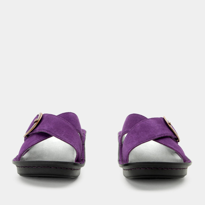 Vanya Deep Amethyst Sandal | Alegria Shoes