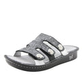 Venice Chirpy Pewter Sandal | Alegria Shoes