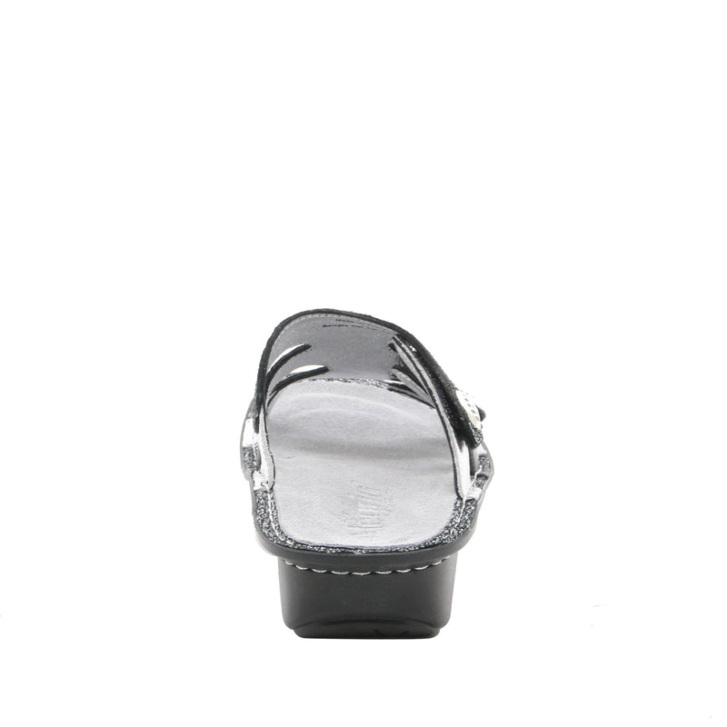 Venice Chirpy Pewter Sandal | Alegria Shoes
