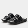 Verah Black Sandal | Alegria Shoes