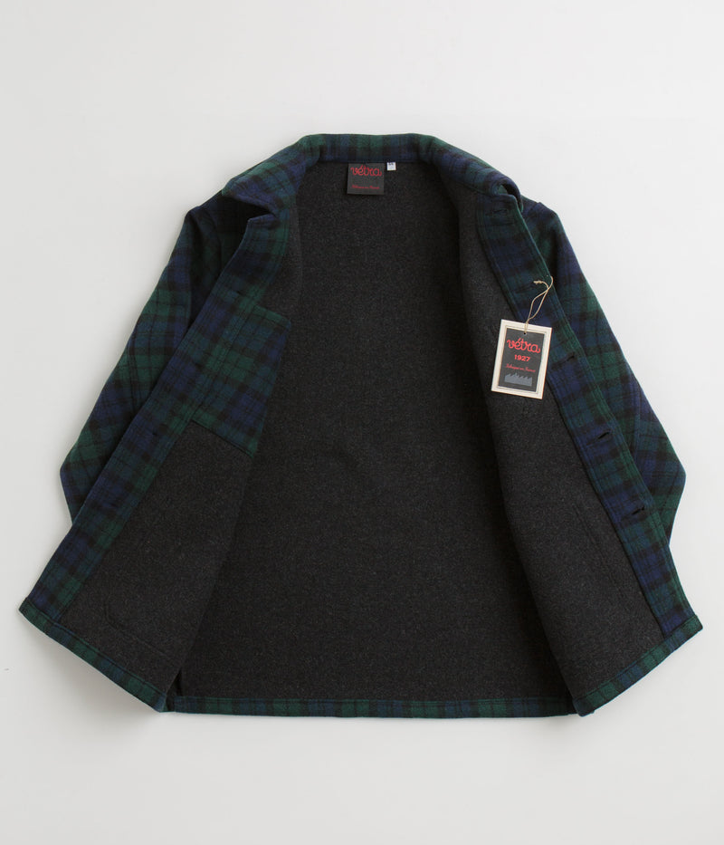 Vetra No.4 Melton Workwear Jacket in Blackwatch