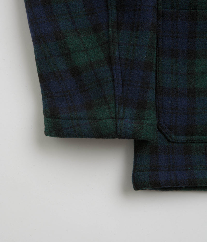 Vetra No.4 Melton Workwear Jacket in Blackwatch