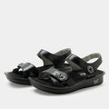 Vienna Black Sapphire Sandal | Alegria Shoes