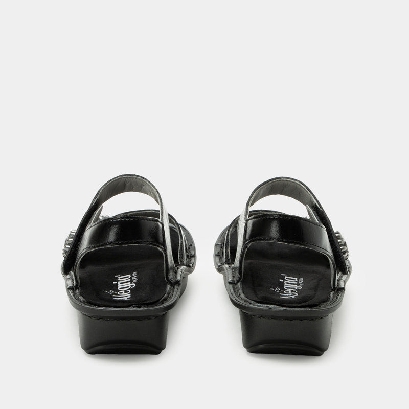 Vienna Black Sapphire Sandal | Alegria Shoes