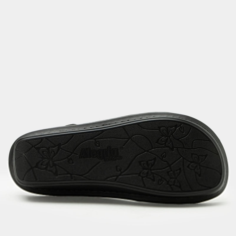 Vienna Black Sapphire Sandal | Alegria Shoes
