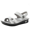 Vienna Delicut White Sandal | Alegria Shoes