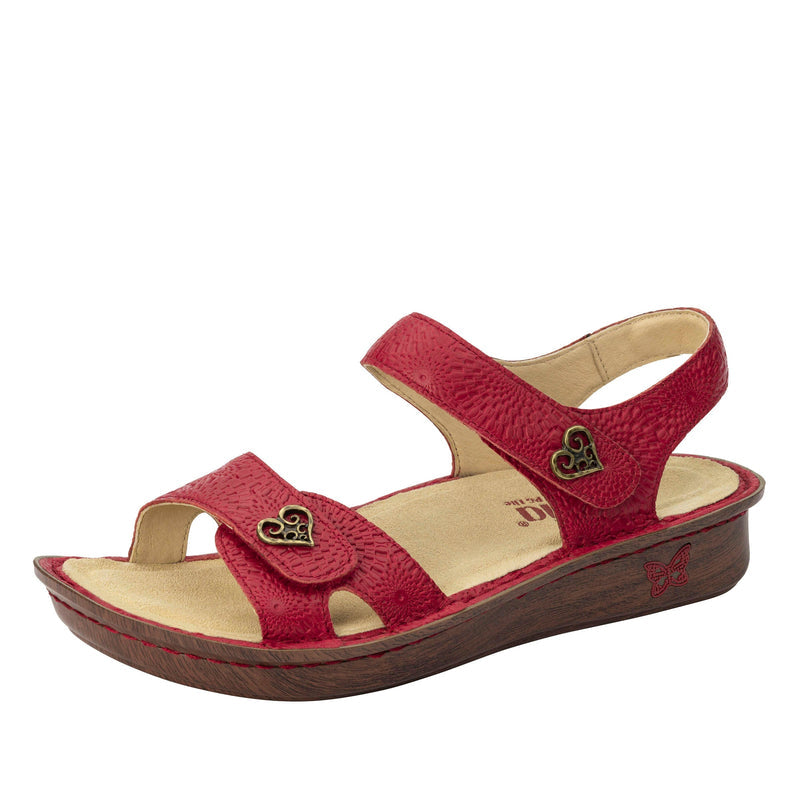 Vienna Roman Candle Coral Sandal | Alegria Shoes