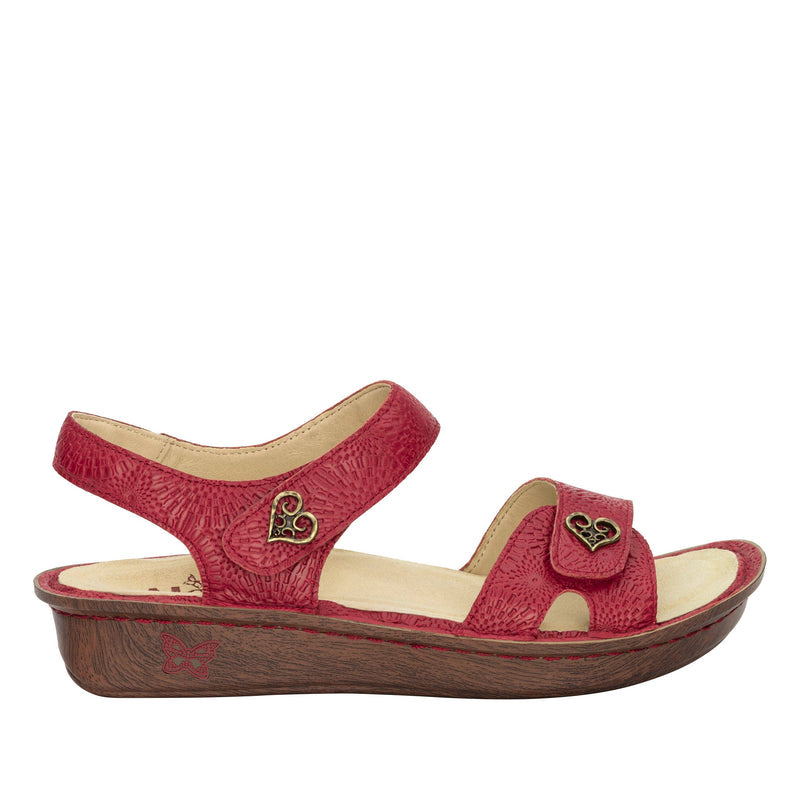 Vienna Roman Candle Coral Sandal | Alegria Shoes