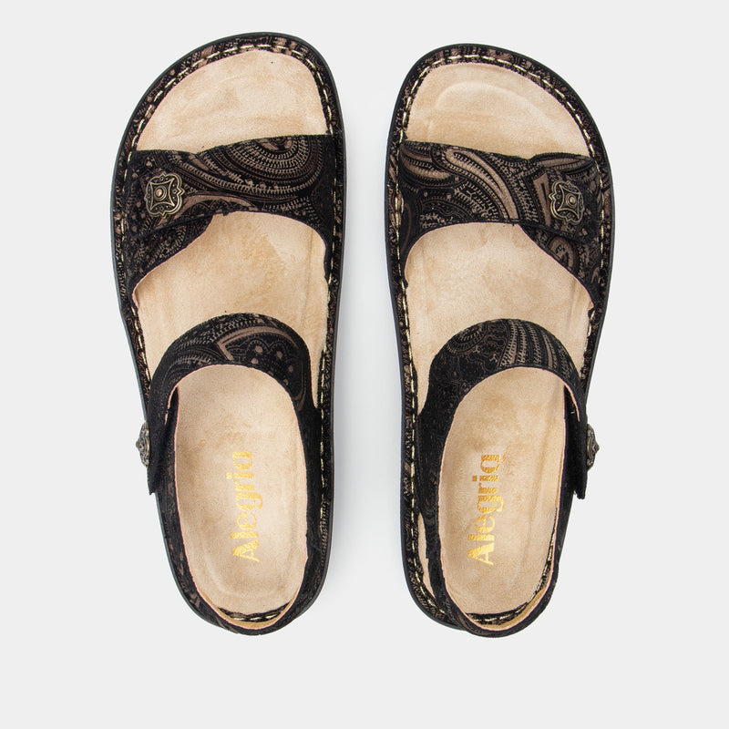 Vienna Swirling Bronze Sandal | Alegria Shoes