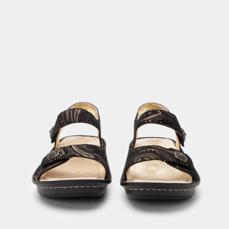 Vienna Swirling Bronze Sandal | Alegria Shoes