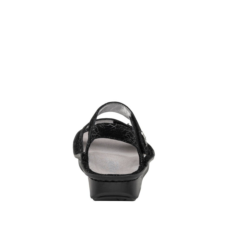 Vienna Waverly Sandal with two adjustable hook and loop strap closures and ankle strap - VIE-7535_S4