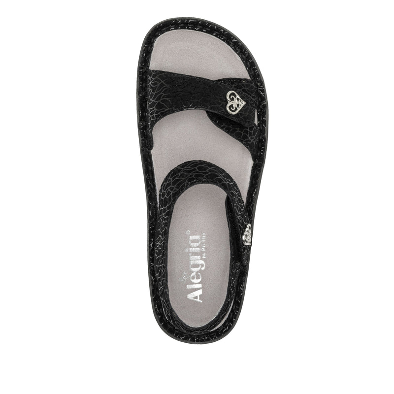 Vienna Waverly Sandal with two adjustable hook and loop strap closures and ankle strap - VIE-7535_S5
