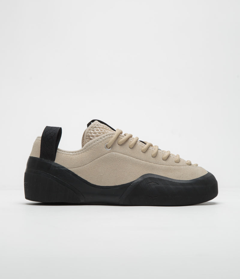 Village PM 1.00 PM Shoes in Cream Beige and Natural Black