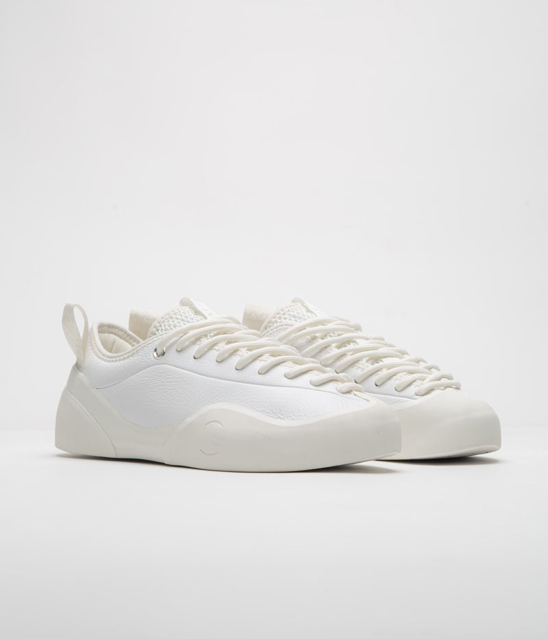 Village PM 1.00 PM Shoes in Leather White and Whisper White