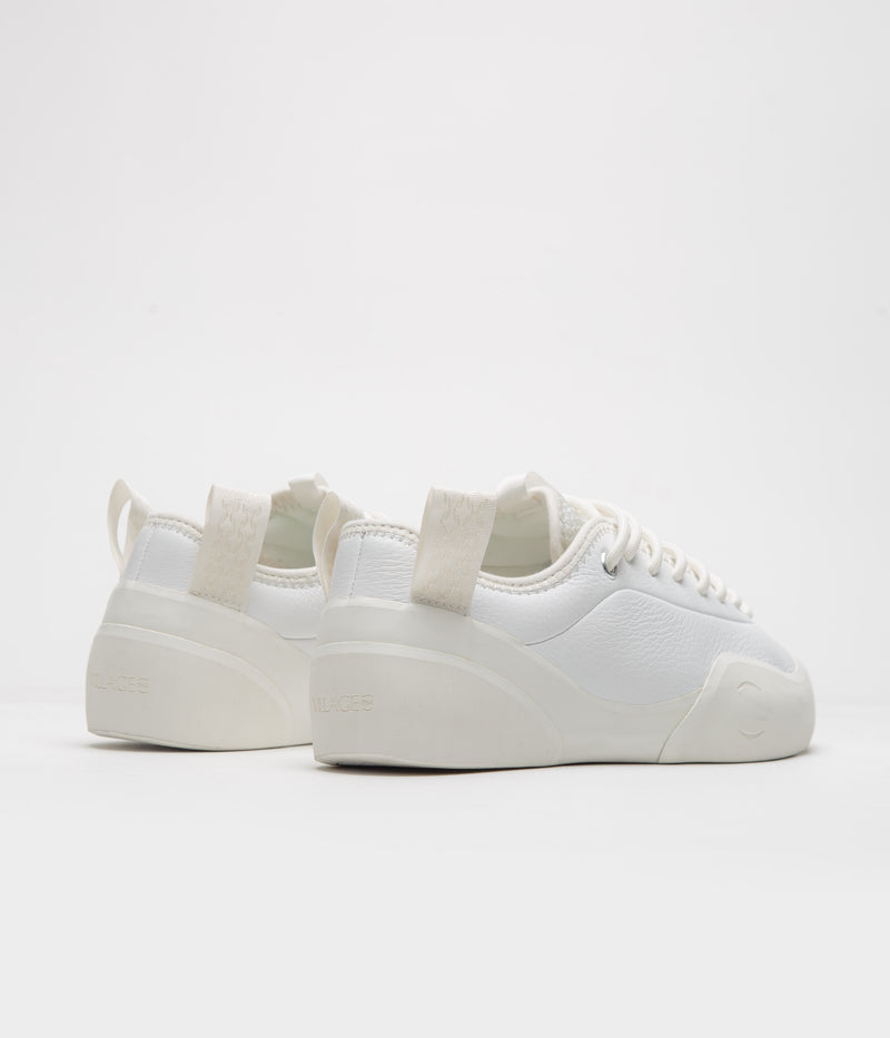 Village PM 1.00 PM Shoes in Leather White and Whisper White