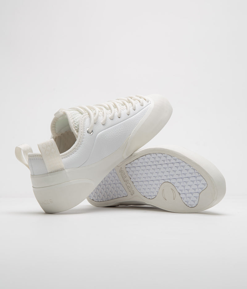 Village PM 1.00 PM Shoes in Leather White and Whisper White