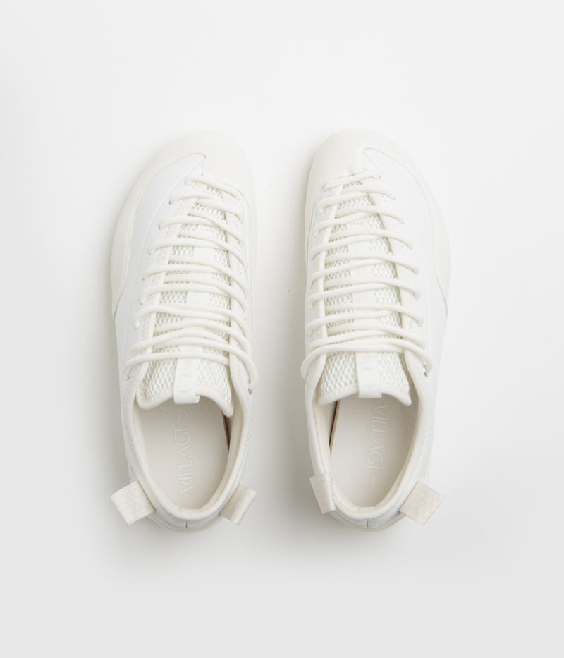 Village PM 1.00 PM Shoes in Leather White and Whisper White