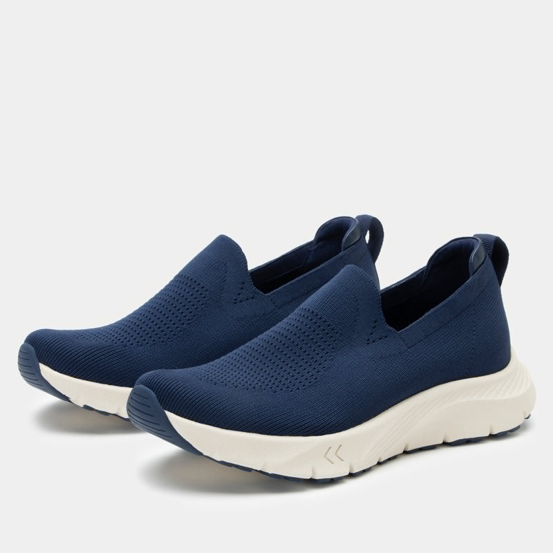 Waze Navy Shoe | Alegria Shoes